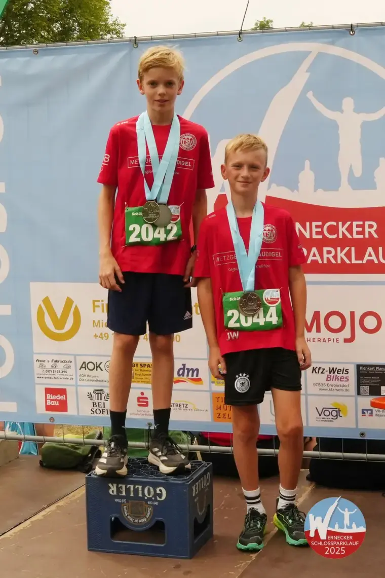 Siegerehrung der Jungen