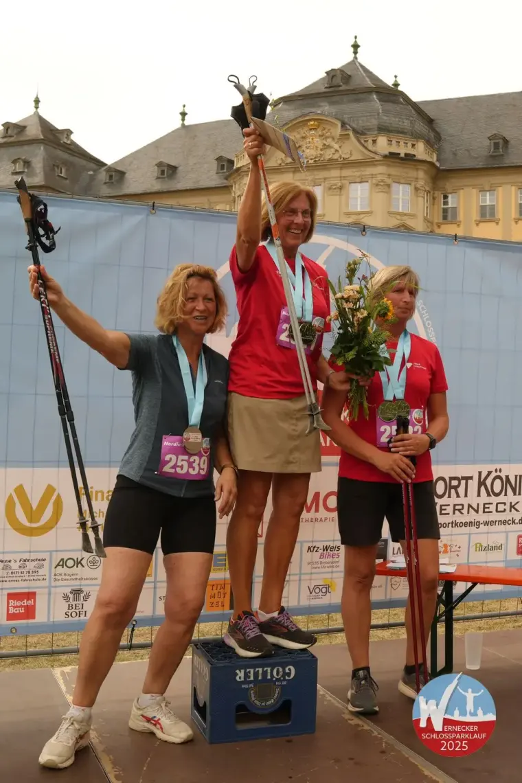 Siegerehrung Nordic Walking